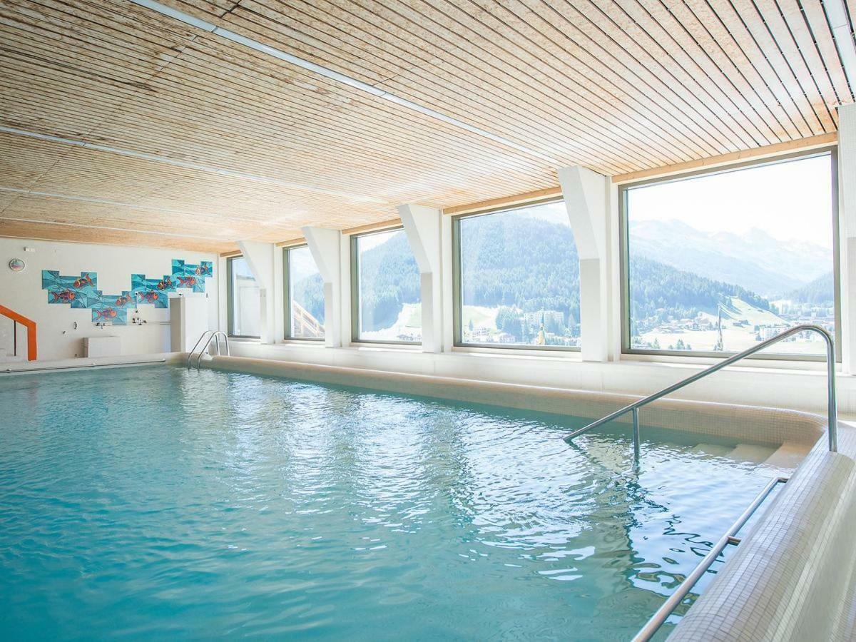 Spectacular View & Central Location In Davos Bagian luar foto