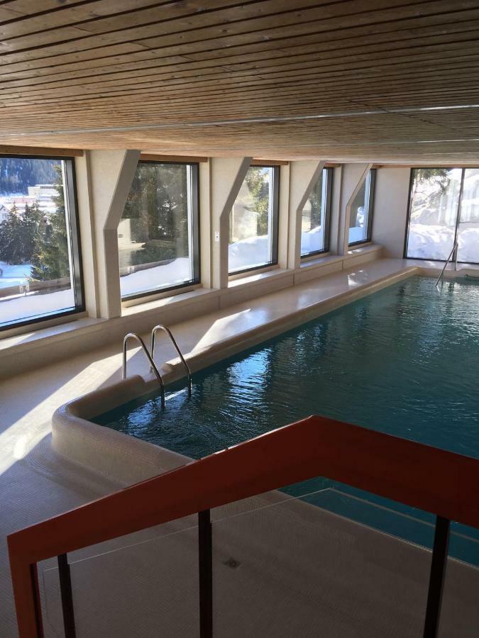 Spectacular View & Central Location In Davos Bagian luar foto