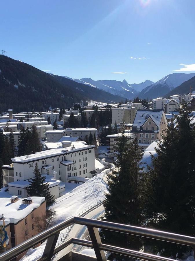 Spectacular View & Central Location In Davos Bagian luar foto