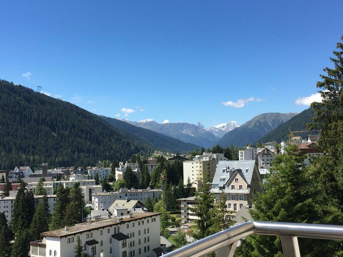 Spectacular View & Central Location In Davos Bagian luar foto