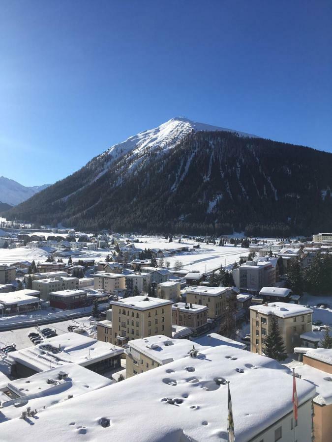 Spectacular View & Central Location In Davos Bagian luar foto